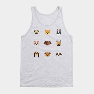 Bubbly puppy faces Tank Top